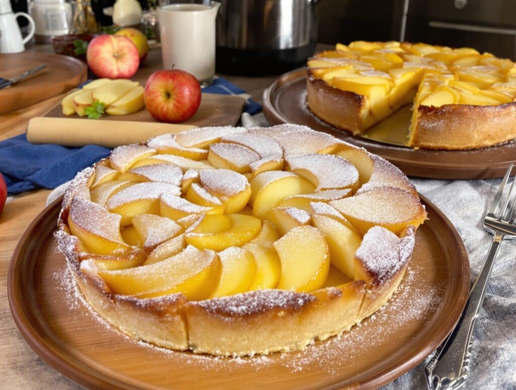 Flan normand