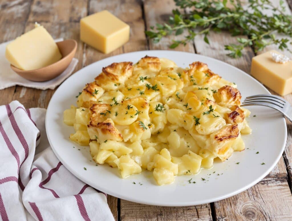 Gratin de pommes de terre à la crème
