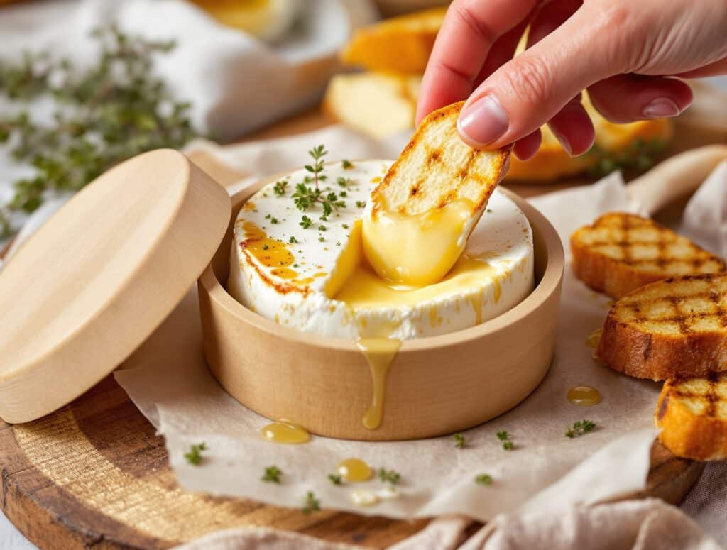 Camembert rôti au four