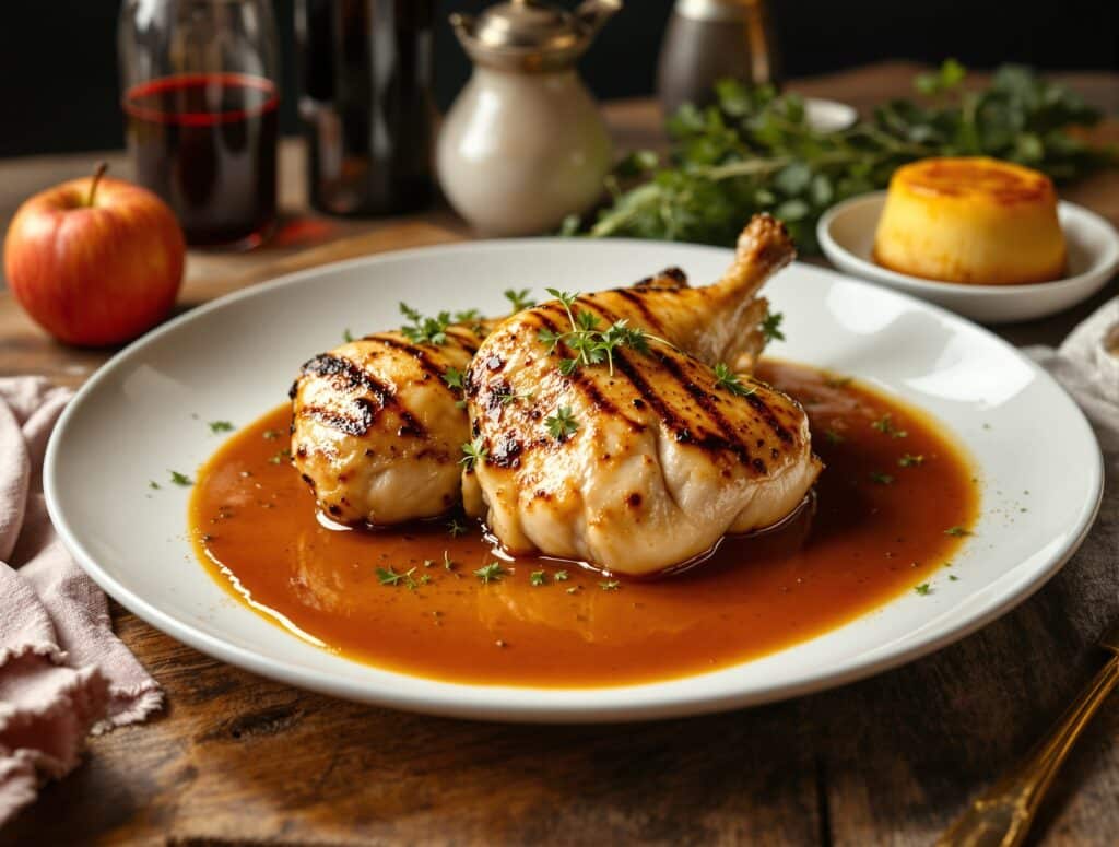 Caneton à la rouennaise