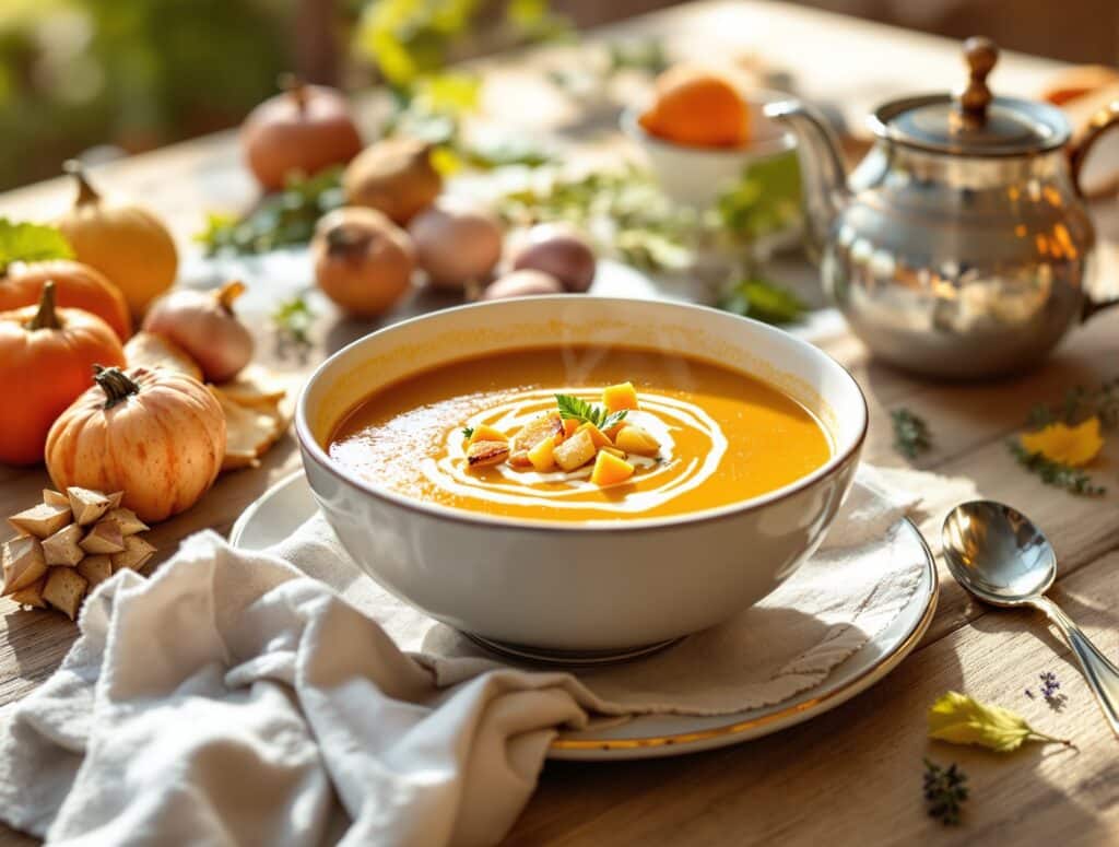 soupe au potiron recette de grand-mère