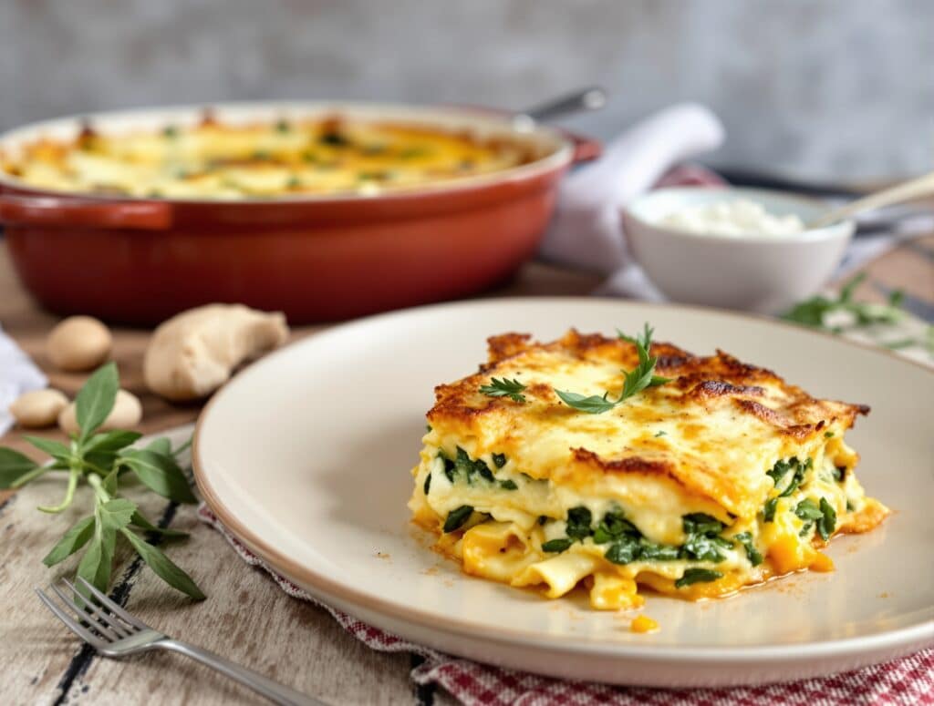par quoi remplacer la béchamel dans les lasagnes