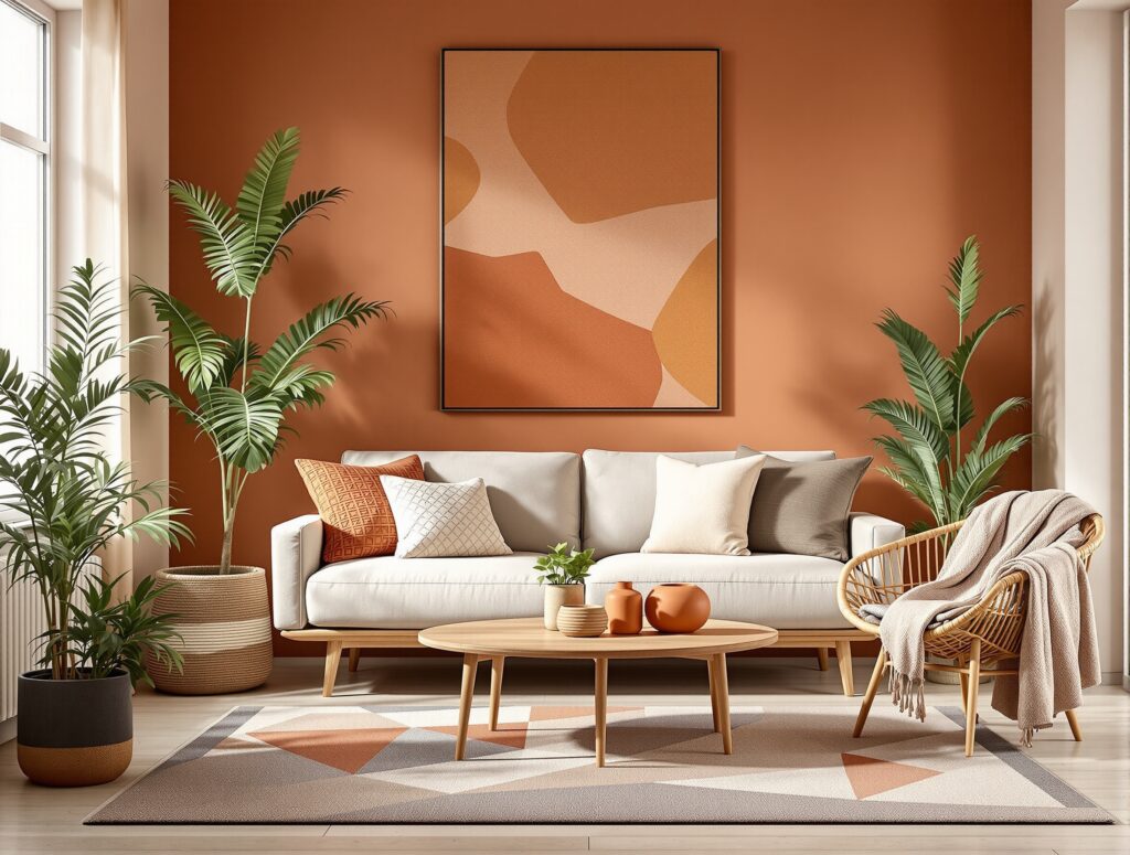 decorating with terracotta
