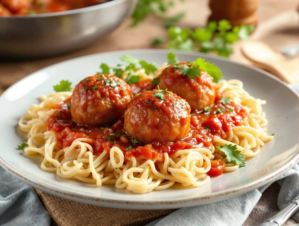 accompagnement boulette de viande