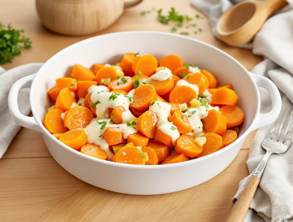 recette carottes vichy à la crème
