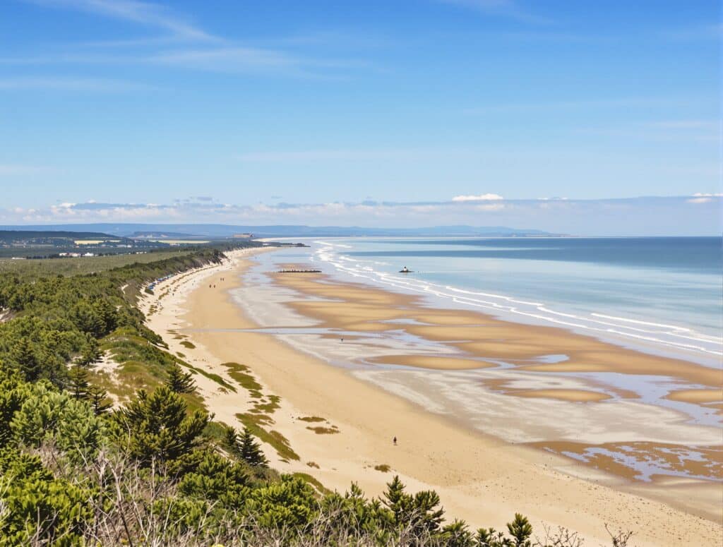 plage des saumonards