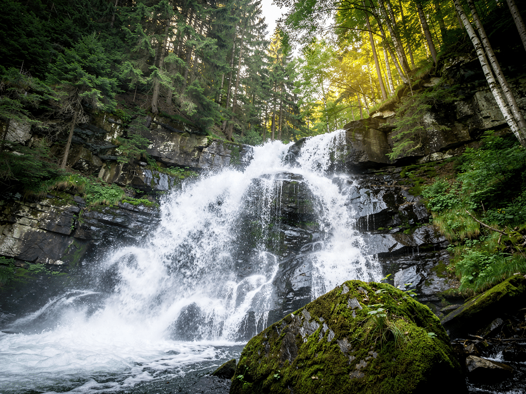 cascade dans les vosges