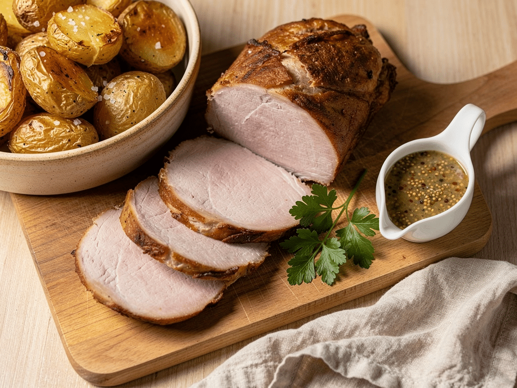 rôti de porc au air fryer
