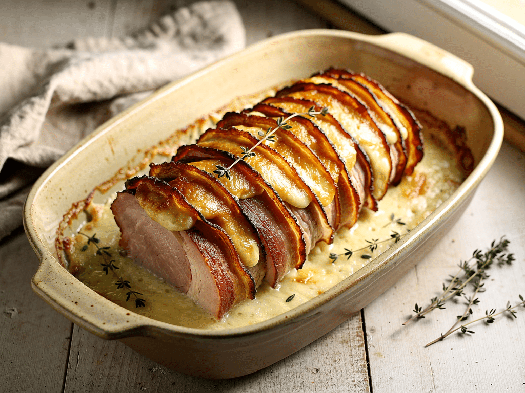 roti de porc orloff