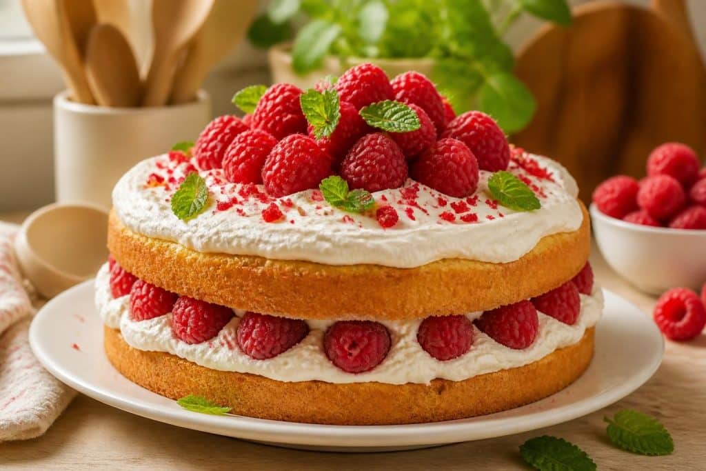 découvrez notre recette facile et moelleuse de gâteau au framboisier, parfaite pour régaler tous les gourmands à chaque occasion.