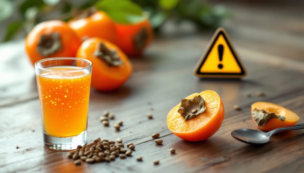 découvrez les risques et bienfaits du kaki, ainsi que les précautions essentielles à prendre pour profiter pleinement de ce fruit savoureux en toute sécurité.