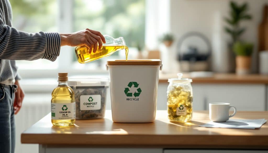 découvrez comment jeter l'huile de friture usagée de manière écologique et pratique pour protéger l'environnement et éviter les pollutions.