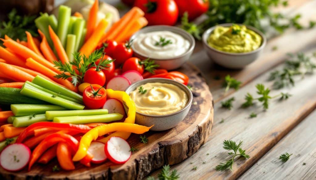 découvrez des idées simples et recettes faciles pour réaliser un plateau de crudités original, coloré et savoureux, parfait pour vos apéritifs et repas légers.