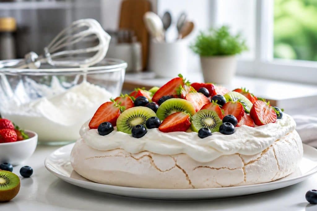 découvrez notre recette facile et inratable de meringue pour pavlova, idéale pour réaliser un dessert léger et gourmand qui séduira tous vos invités.