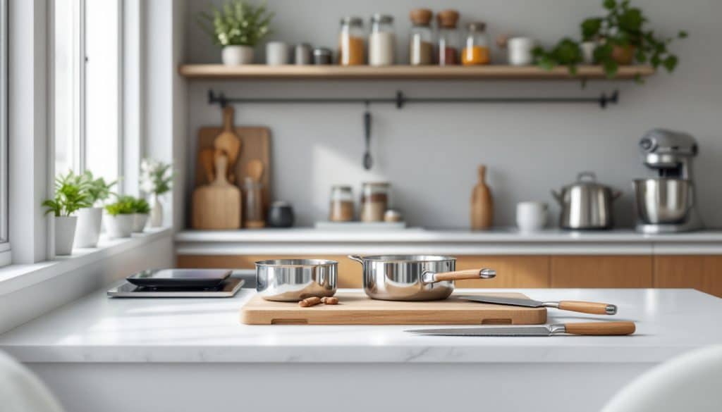 découvrez l'essentiel des ustensiles de cuisine pour une cuisine pratique et moderne, alliant design et fonctionnalité pour faciliter votre quotidien culinaire.