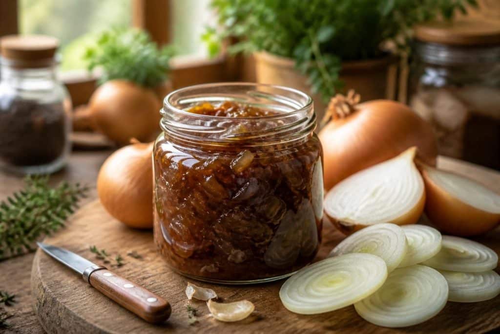 découvrez notre recette facile et rapide pour préparer un délicieux confit d'oignon maison, parfait pour accompagner vos plats et apéritifs.