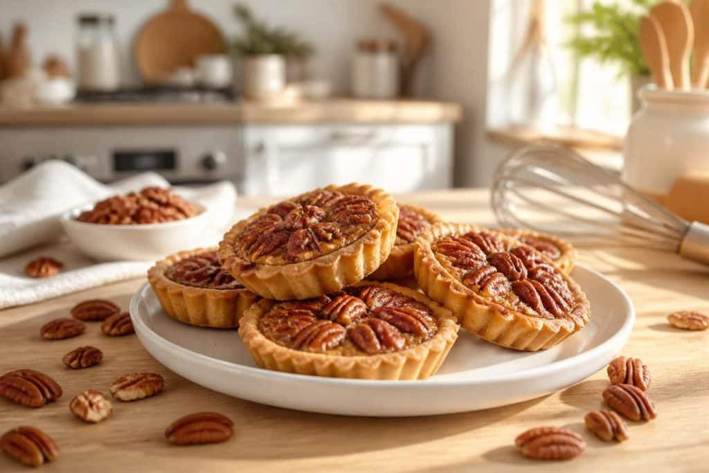 découvrez nos recettes faciles et gourmandes de tartelettes aux noix de pécan, parfaites pour un dessert délicieux et rapide à préparer.